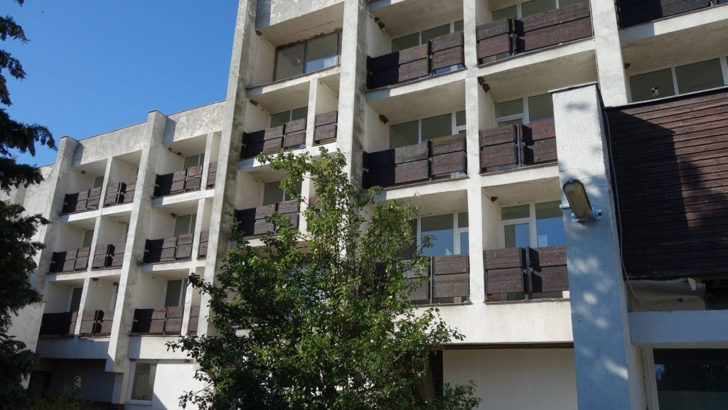 Vojenská zotavovňa, detail, 2025. Foto: Monika Kicová, archív IMA.